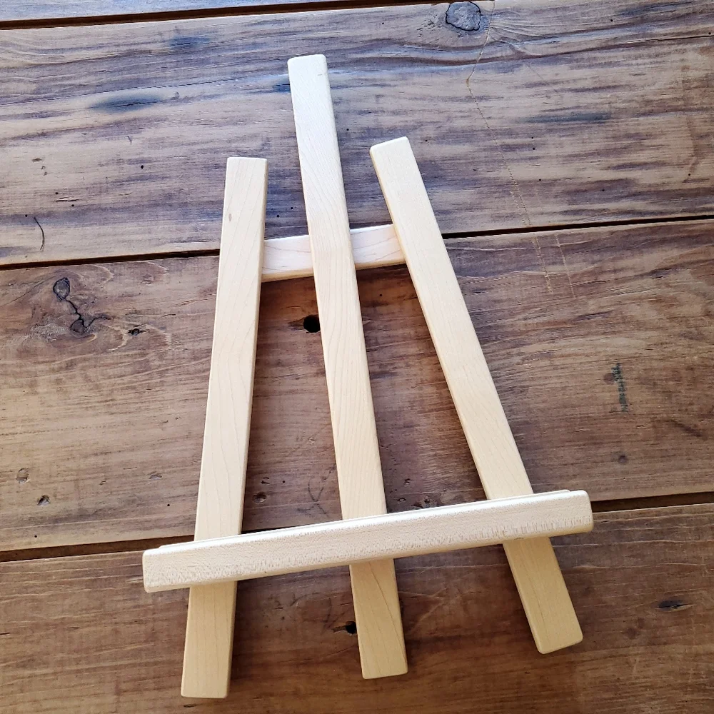 Pottery Barn Wooden Photo Display Easel